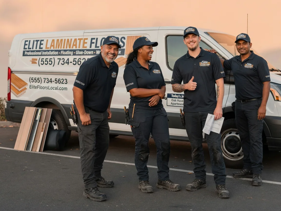 Laminate flooring installation company in Berlin Heights, OH